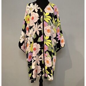 Gigio Boutique Floral Print Dress with Pockets -‎ Size Medium
